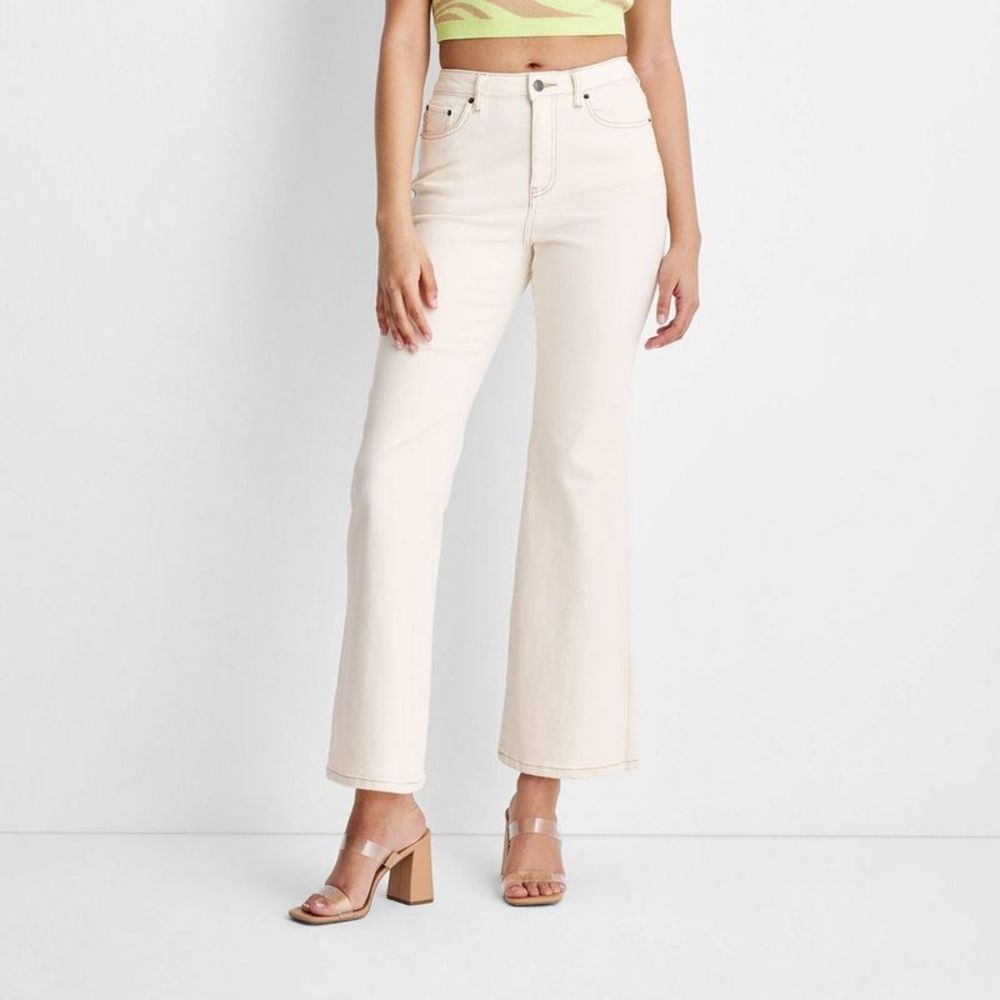 Future Collective with Gabriella Karefa-John Women's Flare Leg Denim Pant